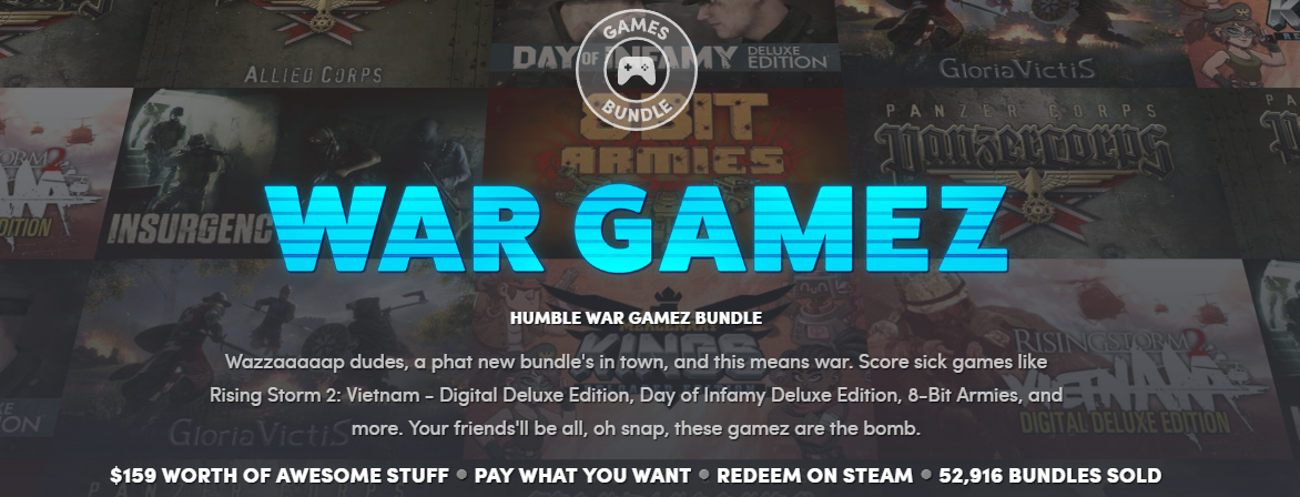 Panzer Corps and Insurgency for 1 Dollar?! Humble Bundle War Gamez Bundle
