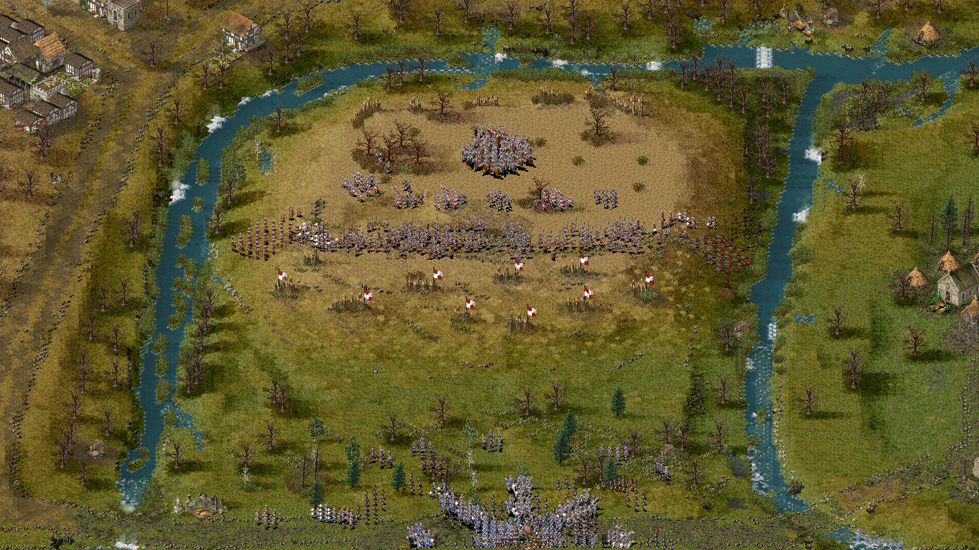 The Battle of Aljubarrota and Stronghold Custom Map Creation